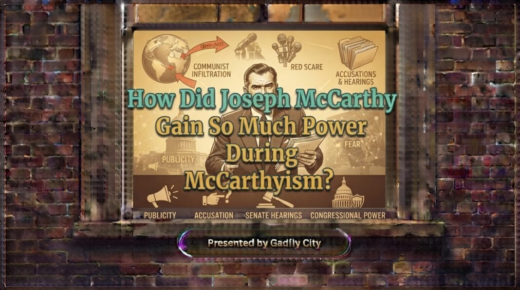 How Did Joseph McCarthy Gain So Much Power During McCarthyism? Joseph McCarthy Power