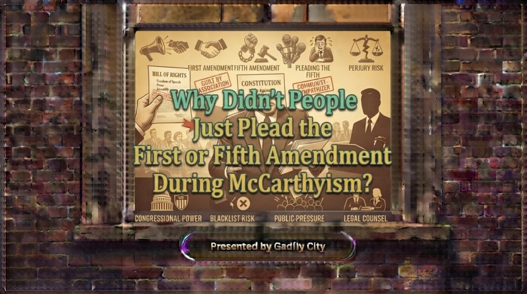 Fifth Amendment During McCarthyism